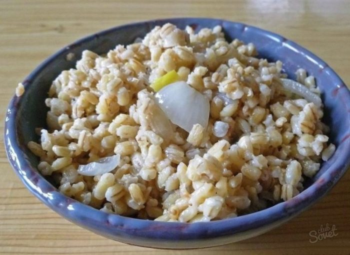 Как вкусно приготовить перловку на гарнир