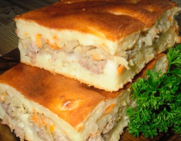 Пиріг з капустою з дріжджового тіста – смачні рецепти
