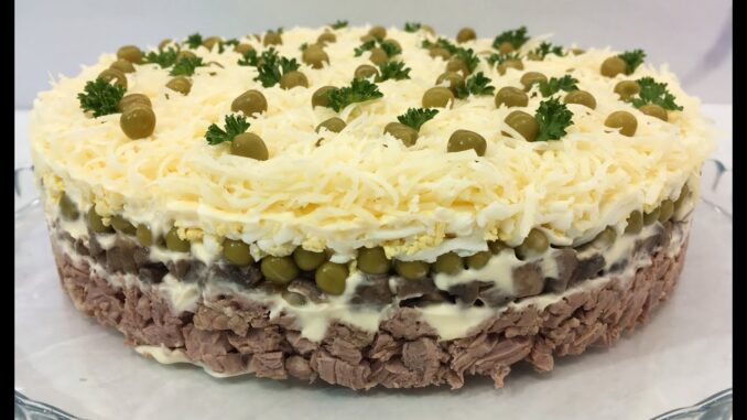 Новий новорічний салат “Герцог”. Найсмачніше поєднання усіх інгредієнтів!