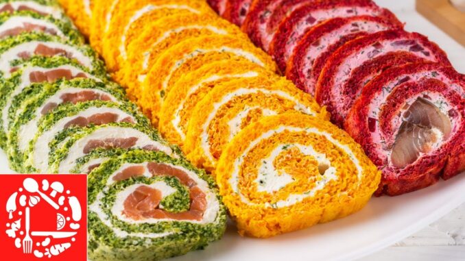 Шикарна закуска! Три закусочні рулети на святковий стіл, які здивують смаком та виглядом