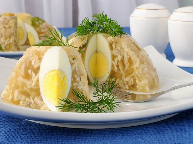 Заливне з курки з желатином – 9 рецептів з фото покроково