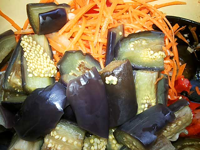 Баклажани по корейськи на зиму, самі смачні рецепти з фото