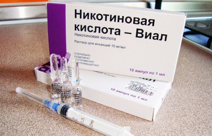 Нікотинова кислота для волосся