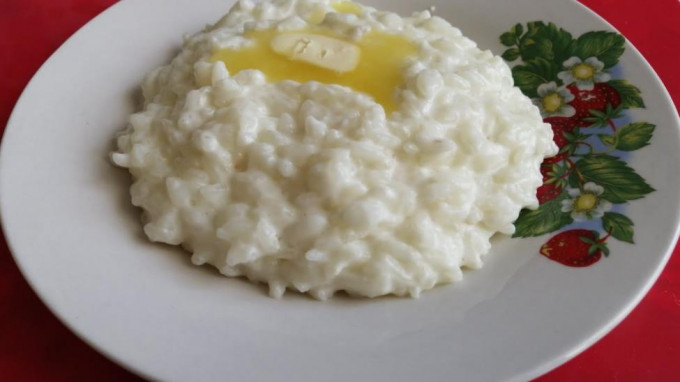 Рисова каша на молоці - 12 смачних рецептів