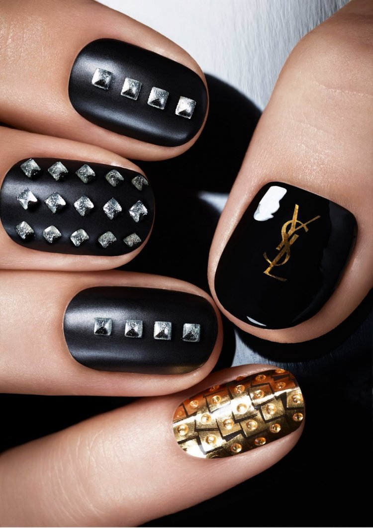 Маникюр YSL Gucci Chanel