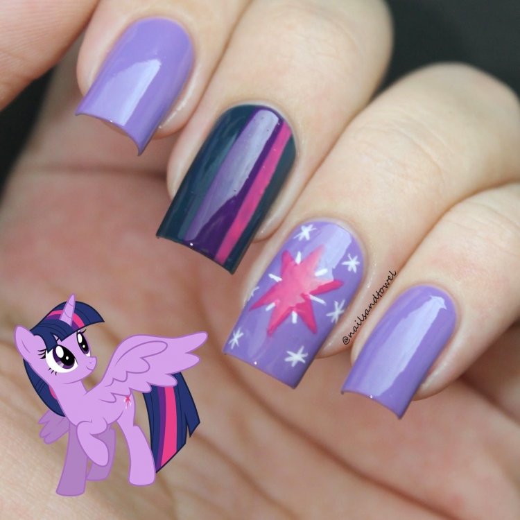 Ногти в стиле MLP