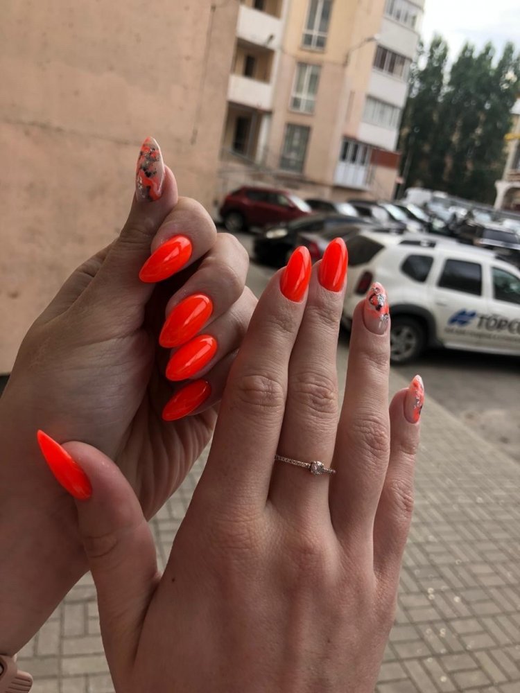 Ногти классика элегантные